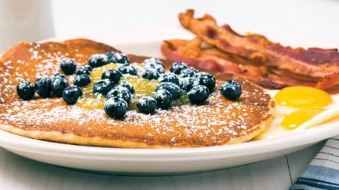 Blueberry Lemon Pancake